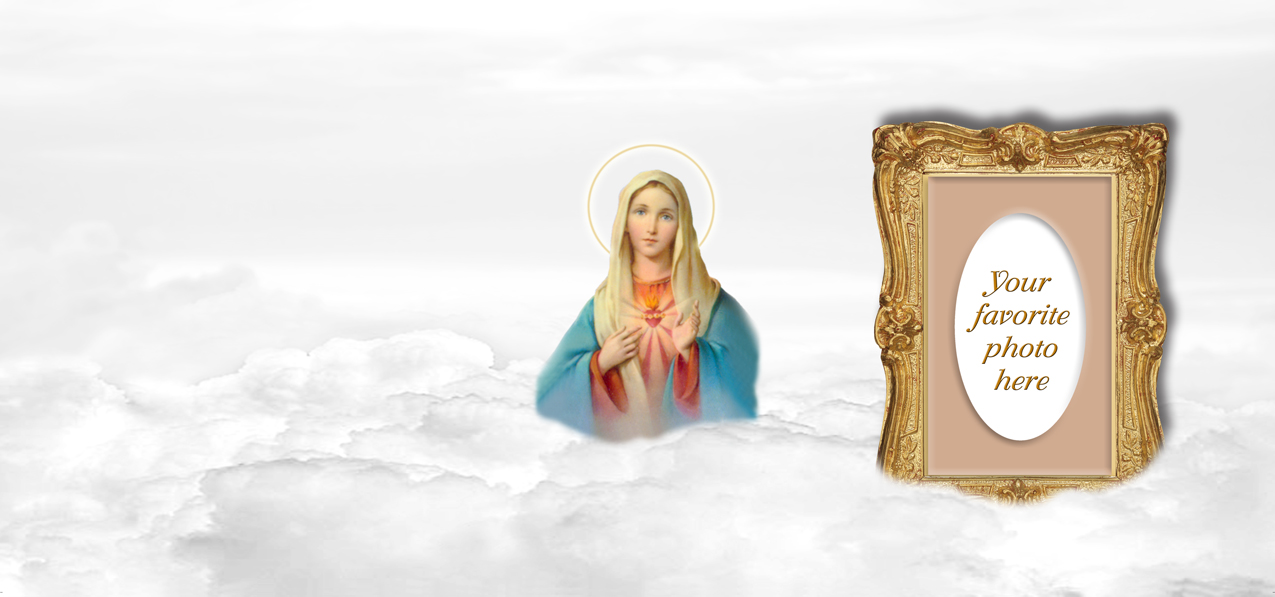 Immaculate Heart Clouds White